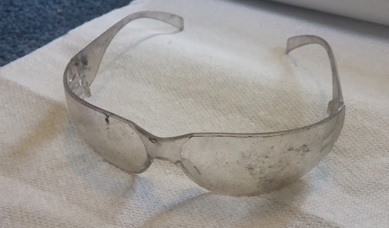 Always wear goggles.